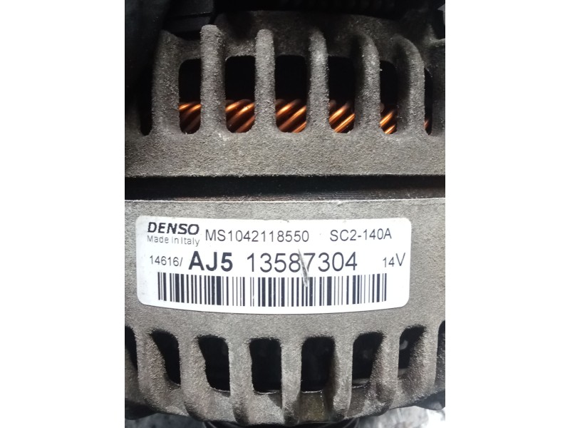Recambio de alternador para opel astra k (b16) 1.6 cdti (68) referencia OEM IAM 13587304  140A