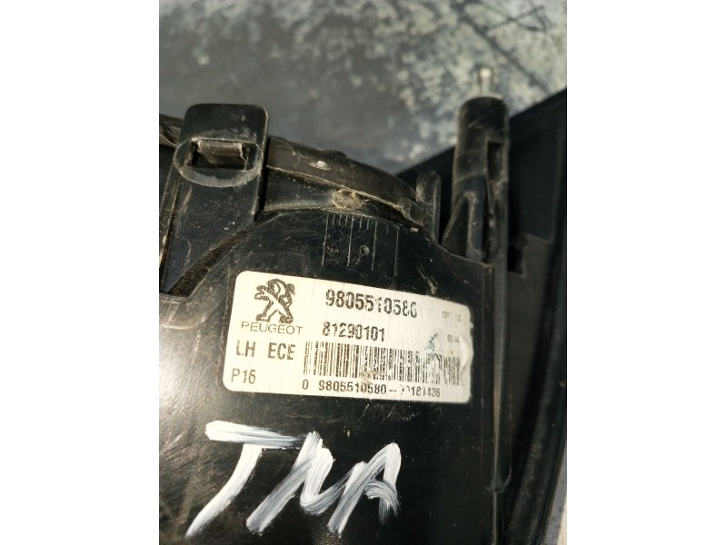 Recambio de piloto trasero izquierdo para peugeot 3008 i monospace (0u_) 1.6 bluehdi 120 referencia OEM IAM 9805510580 81290101 