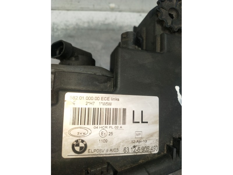 Recambio de faro izquierdo para bmw 3 (e46) 320 d referencia OEM IAM 63126906493 5820100000ECE VER FOTOS