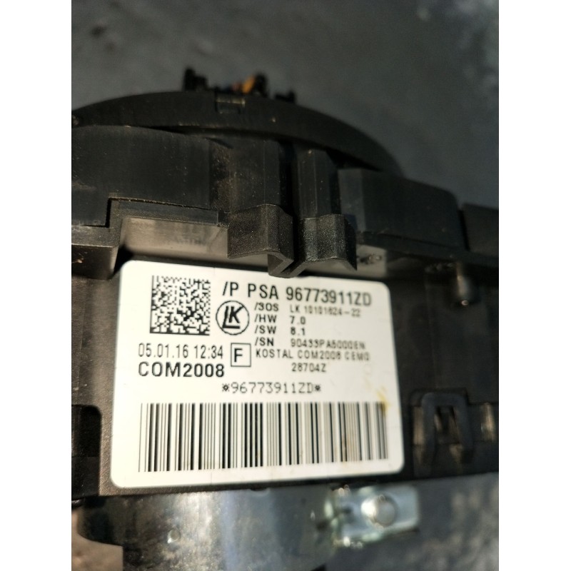 Recambio de mando luces para peugeot 3008 i monospace (0u_) 1.6 bluehdi 120 referencia OEM IAM 96773911ZD 28704Z 90433PA50000EN