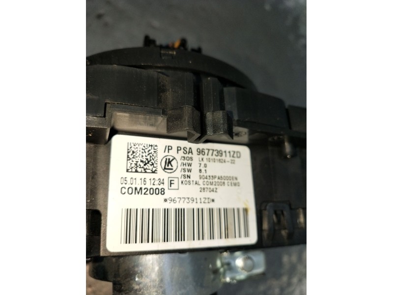 Recambio de mando luces para peugeot 3008 i monospace (0u_) 1.6 bluehdi 120 referencia OEM IAM 96773911ZD 28704Z 90433PA50000EN