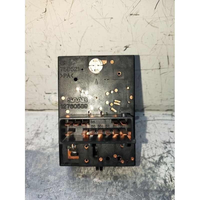 Recambio de mando luces para saab 9-5 berlina 1.9 tid vector referencia OEM IAM 12760589  INTERRUPTOR