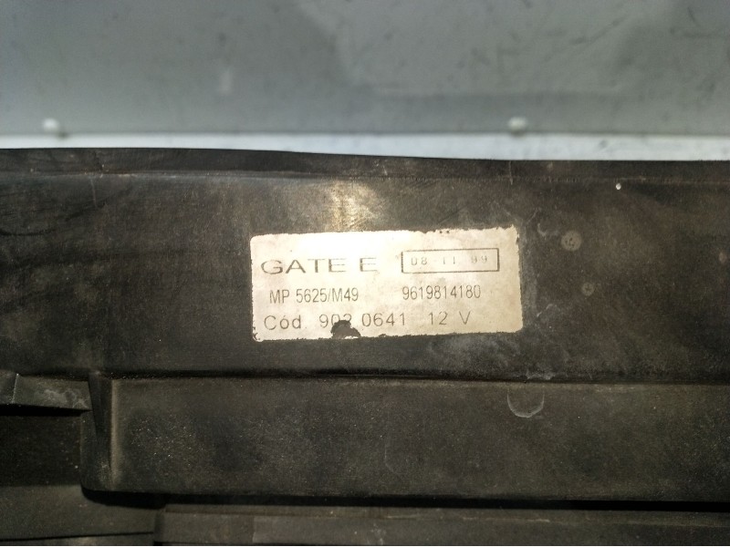 Recambio de electroventilador para peugeot partner monospace (5_, g_) 1.9 d referencia OEM IAM 9619814180 9020641 