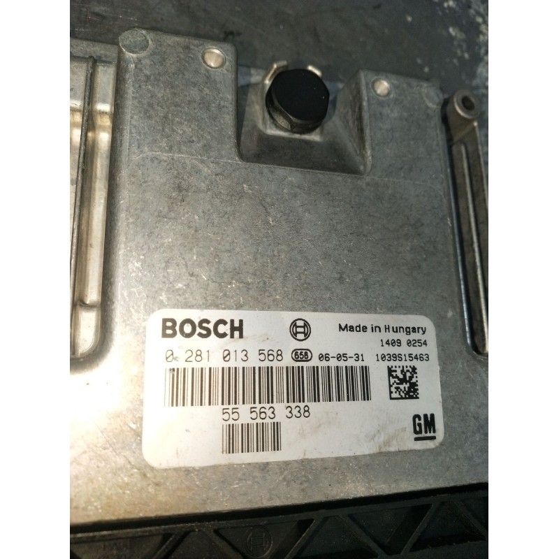 Recambio de centralita motor uce para saab 9-5 berlina 1.9 tid vector referencia OEM IAM 0281013568 55563338 1039S15463