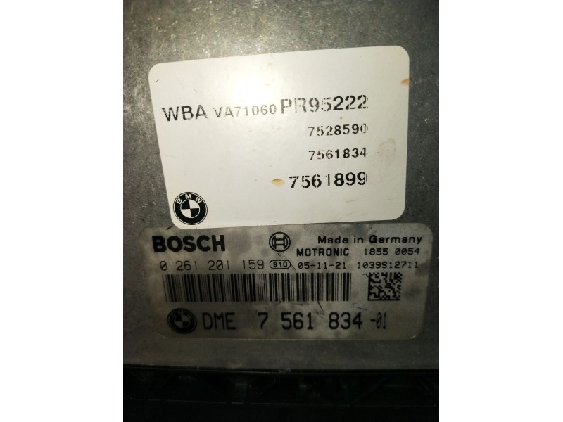 Recambio de centralita motor uce para bmw serie 3 berlina (e90) referencia OEM IAM 0261201159 756183401 1039S12711