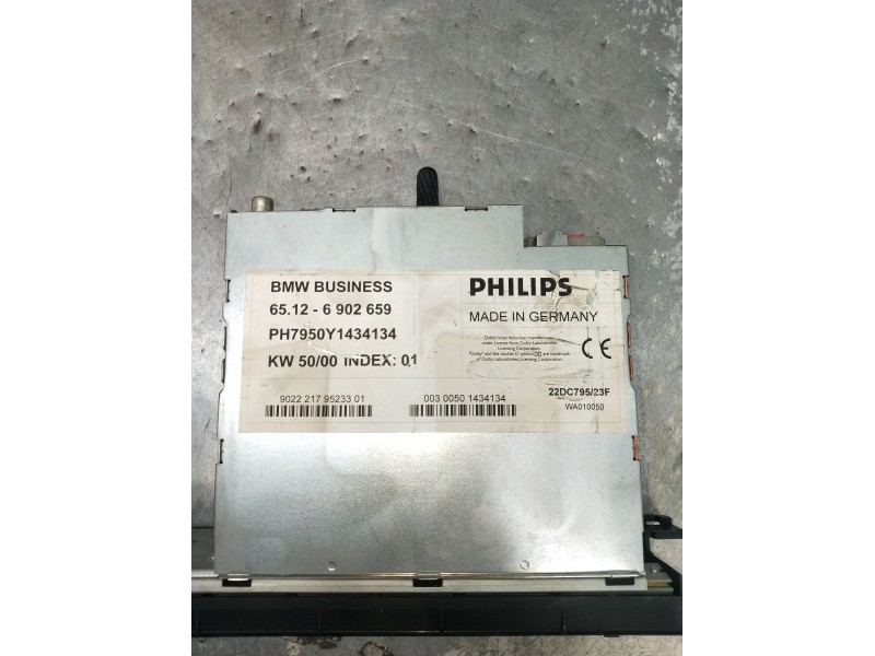 Recambio de sistema audio / radio cd para bmw 3 (e46) 320 d referencia OEM IAM 65126902659 PH7950Y1434134 