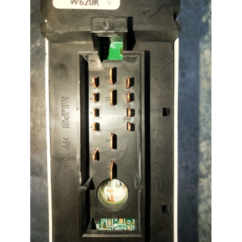 Recambio de mando elevalunas delantero izquierdo para saab 9-5 berlina 1.9 tid vector referencia OEM IAM 5547914 W620K 5P