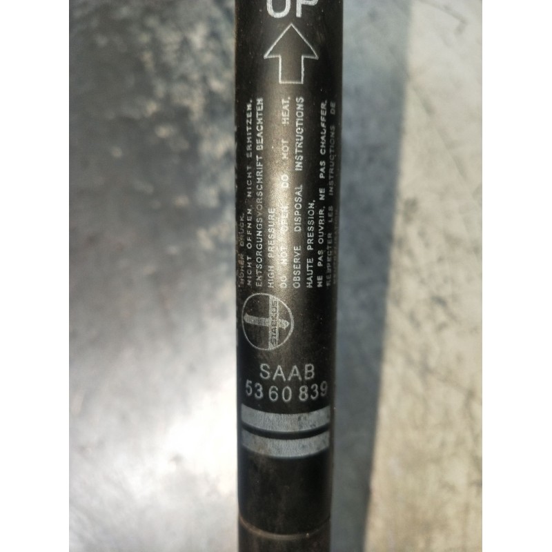 Recambio de amortiguadores capo para saab 9-5 berlina 1.9 tid vector referencia OEM IAM 5360839  
