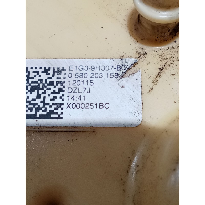 Recambio de bomba combustible para ford s-max (cj, wa6) 2.0 tdci referencia OEM IAM E1G39H307BQ 05802031584 