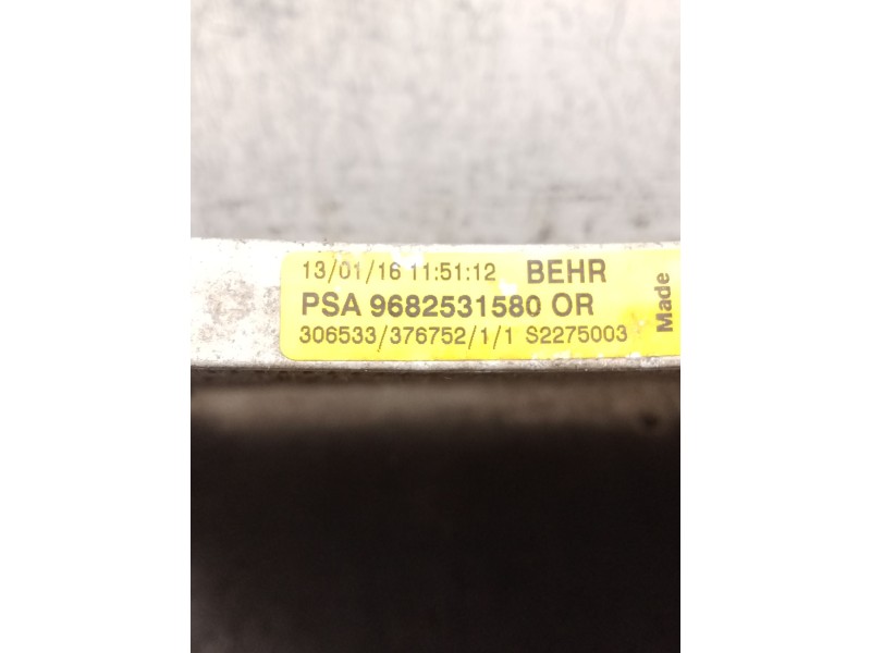 Recambio de condensador / radiador aire acondicionado para peugeot 3008 i monospace (0u_) 1.6 bluehdi 120 referencia OEM IAM 968