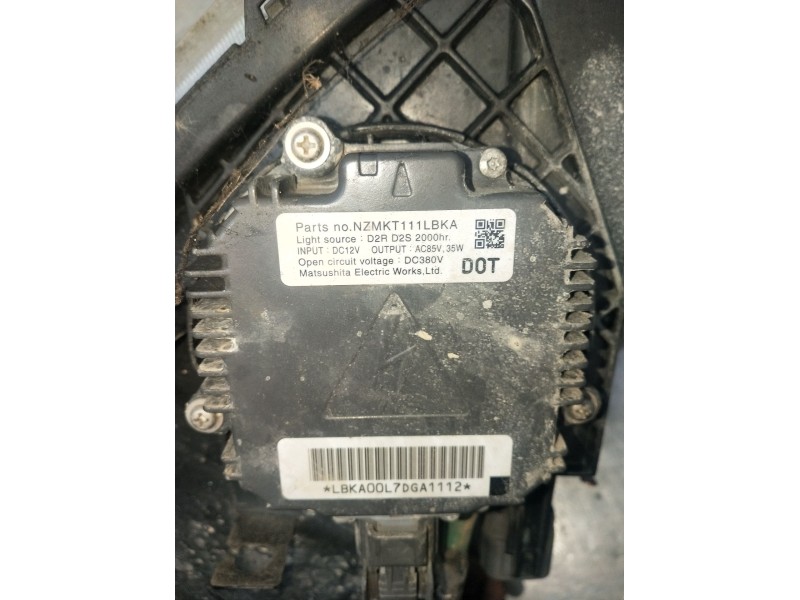 Recambio de faro izquierdo para mazda cx-7 (er) sportive referencia OEM IAM NZMKT111LBKA XENON PARA PULIR