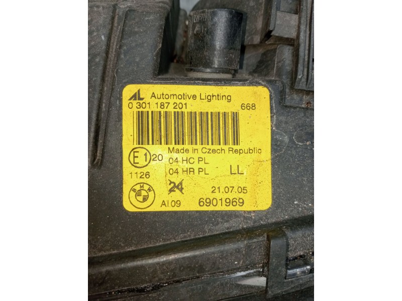 Recambio de faro izquierdo para bmw 3 compact (e46) 320 td referencia OEM IAM 0301187201 6901969 