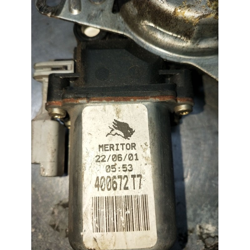 Recambio de elevalunas delantero derecho para citroën saxo (s0, s1) 1.5 d referencia OEM IAM 400672T7 3P 