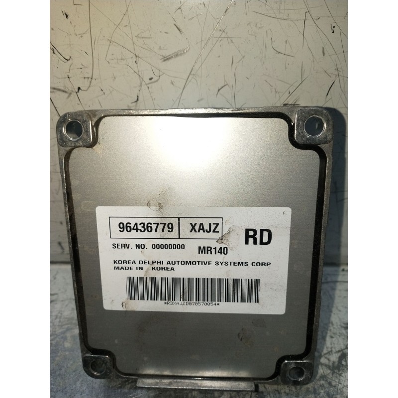 Recambio de centralita motor uce para chevrolet aveo / kalos hatchback (t200) 1.4 16v referencia OEM IAM 96436779  