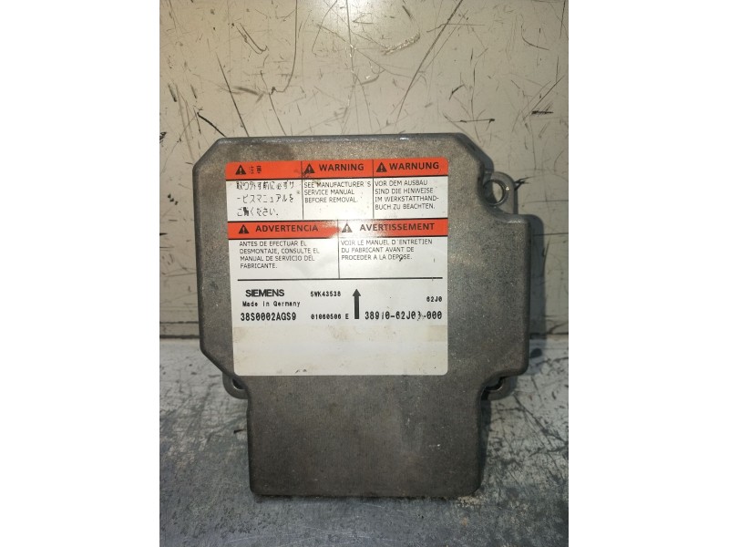 Recambio de kit airbag para suzuki swift berlina (mz) gl (5-ptas.) referencia OEM IAM 38S0002AGS9  