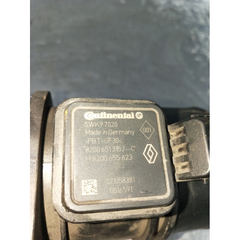 Recambio de caudalimetro para renault kangoo / grand kangoo ii (kw0/1_) 1.5 dci 75 (kw07, kw10, kw04) referencia OEM IAM 5WK9702