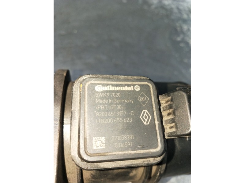 Recambio de caudalimetro para renault kangoo / grand kangoo ii (kw0/1_) 1.5 dci 75 (kw07, kw10, kw04) referencia OEM IAM 5WK9702