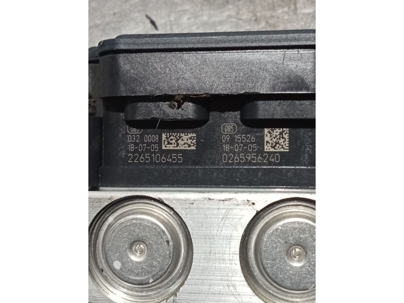 Recambio de abs para peugeot partner furgoneta/monovolumen (k9) 1.6 bluehdi 75 referencia OEM IAM 0265956240 2265106455 98080559