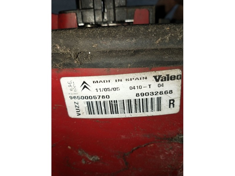 Recambio de piloto trasero derecho para citroën xsara picasso (n68) 2.0 hdi referencia OEM IAM 9650005780 89032868 