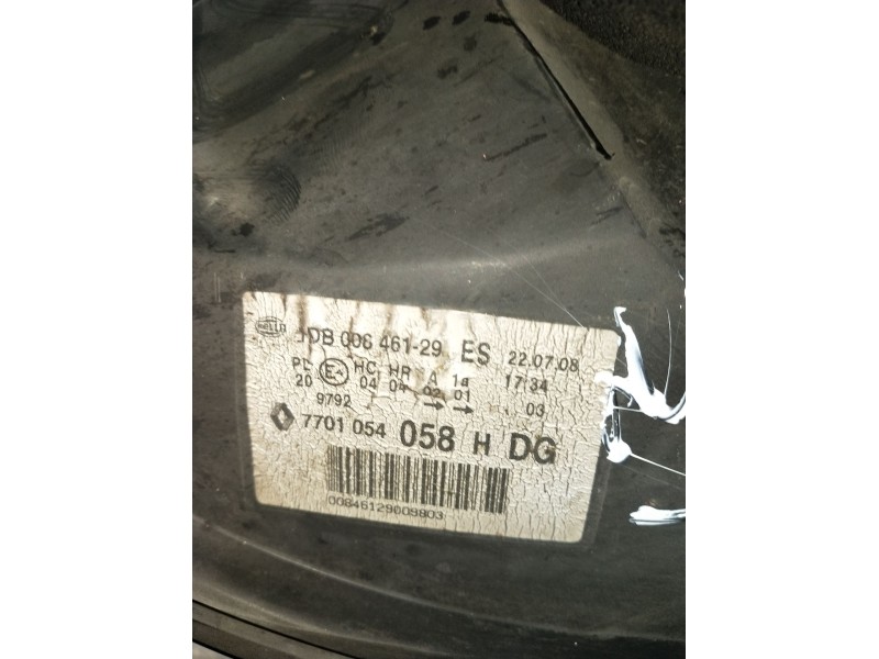 Recambio de faro izquierdo para renault clio ii (bb_, cb_) 1.5 dci (b/cb07) referencia OEM IAM 7701054058H VER FOTOS 