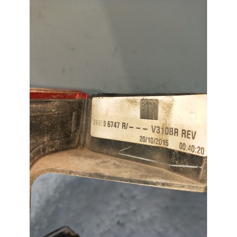 Recambio de piloto trasero derecho para renault kangoo / grand kangoo ii (kw0/1_) 1.5 dci 75 (kw07, kw10, kw04) referencia OEM I