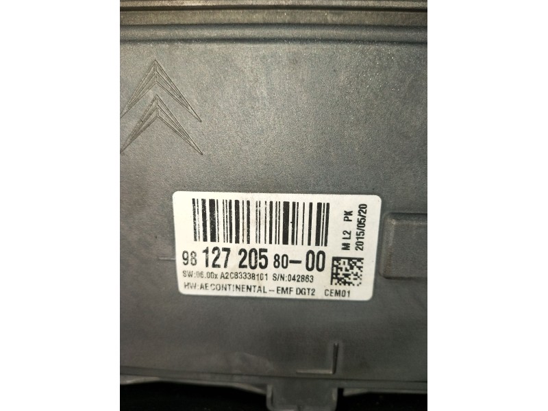 Recambio de pantalla multifuncion para citroën c4 picasso referencia OEM IAM 9812720580 A2C83338101 