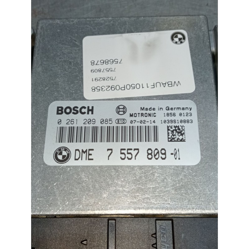 Recambio de centralita motor uce para bmw 1 (e87) 116 i referencia OEM IAM 0261209085 755780901 18560123