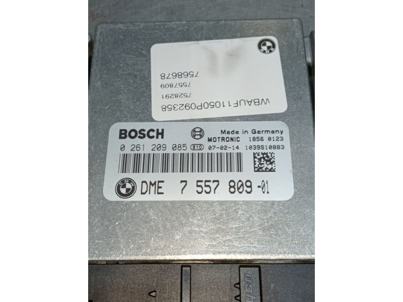 Recambio de centralita motor uce para bmw 1 (e87) 116 i referencia OEM IAM 0261209085 755780901 18560123