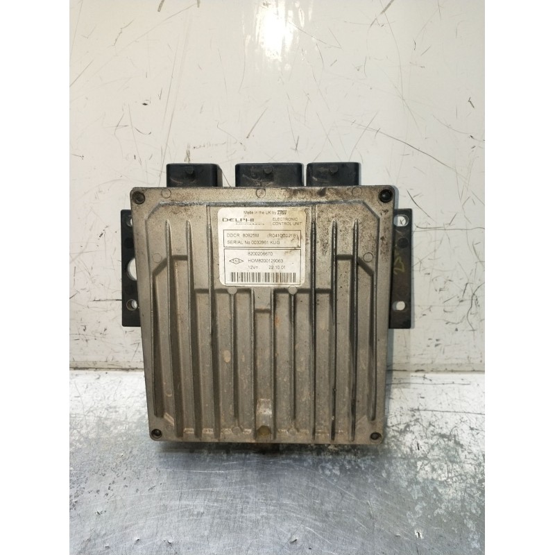 Recambio de centralita motor uce para renault clio ii (bb_, cb_) 1.5 dci (b/cb07) referencia OEM IAM 8200206670 0035861 80925M