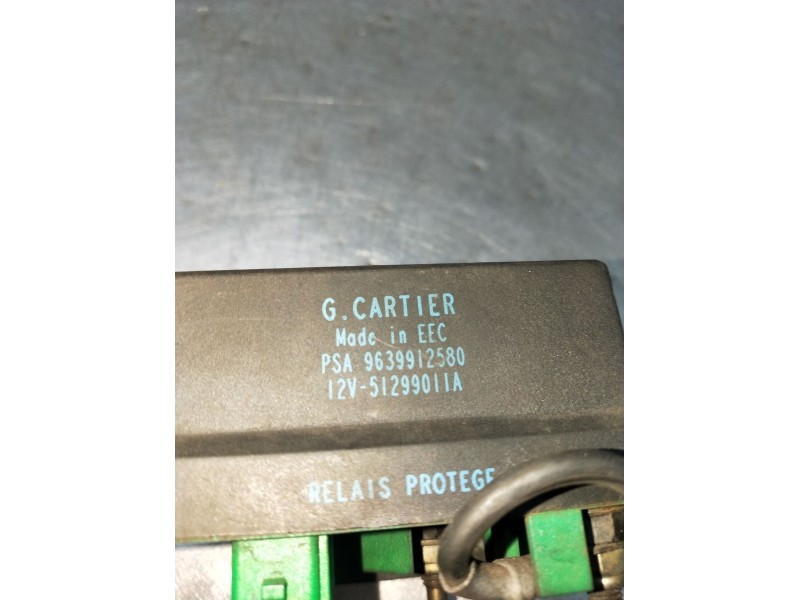 Recambio de caja precalentamiento para citroën saxo (s0, s1) 1.5 d referencia OEM IAM 9639912580 512990IIA 