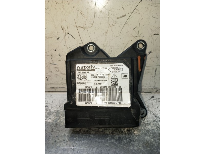 Recambio de centralita airbag para citroën c4 picasso referencia OEM IAM 9807547380 620644600 