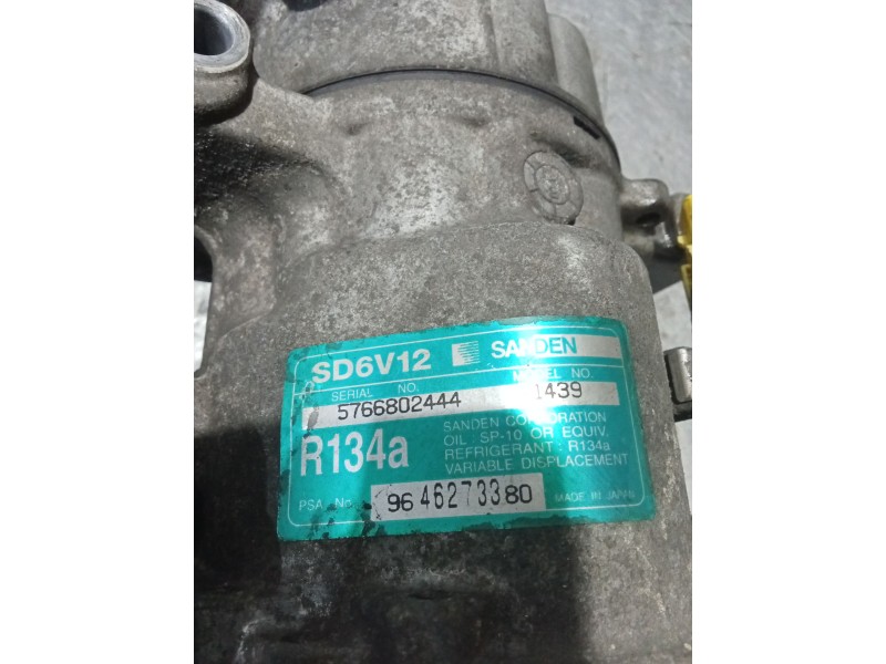 Recambio de compresor aire acondicionado para citroën c3 i (fc_, fn_) 1.4 hdi referencia OEM IAM 9646273380  02