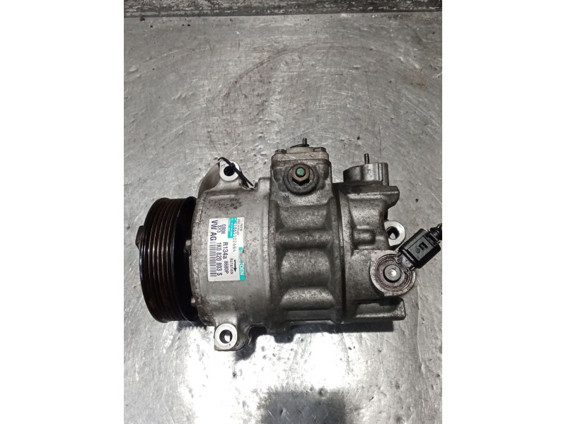 Recambio de compresor aire acondicionado para volkswagen touran (1t1) 2.0 tdi referencia OEM IAM 1K0820803S 018651026B4 