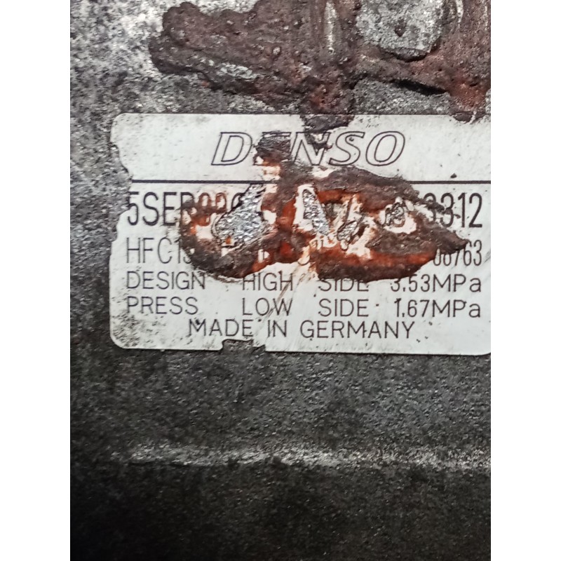 Recambio de compresor aire acondicionado para toyota yaris (_p9_) 1.0 vvt-i (ksp90_) referencia OEM IAM   11