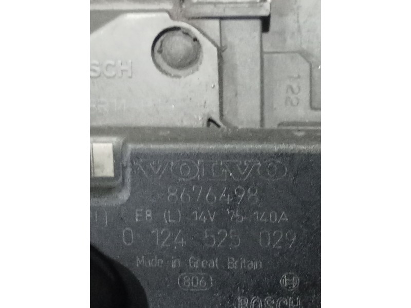 Recambio de alternador para volvo s80 berlina 2.4 d referencia OEM IAM 8676498 0124525029 