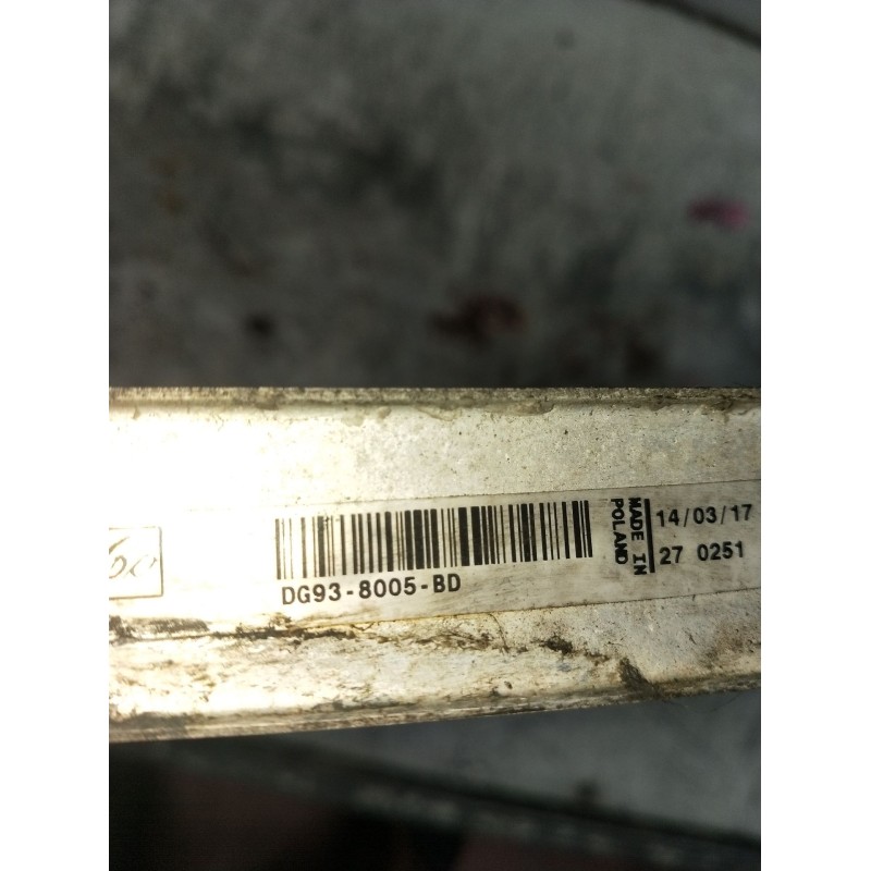 Recambio de radiador agua para ford s-max (cj, wa6) 2.0 tdci referencia OEM IAM DG938005BD  