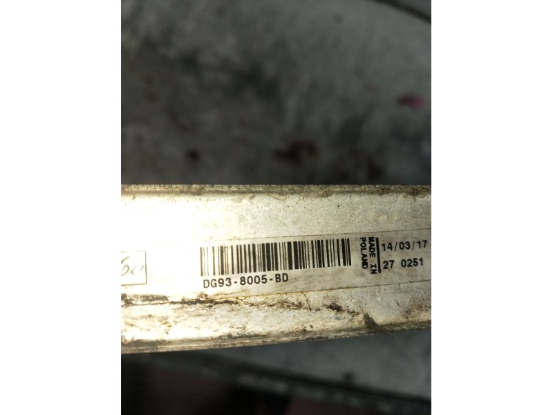 Recambio de radiador agua para ford s-max (cj, wa6) 2.0 tdci referencia OEM IAM DG938005BD  
