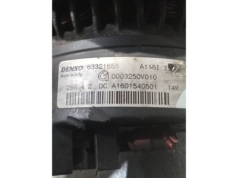 Recambio de alternador para smart coupe básico (45kw) referencia OEM IAM 0003250V010 A1601540501 02