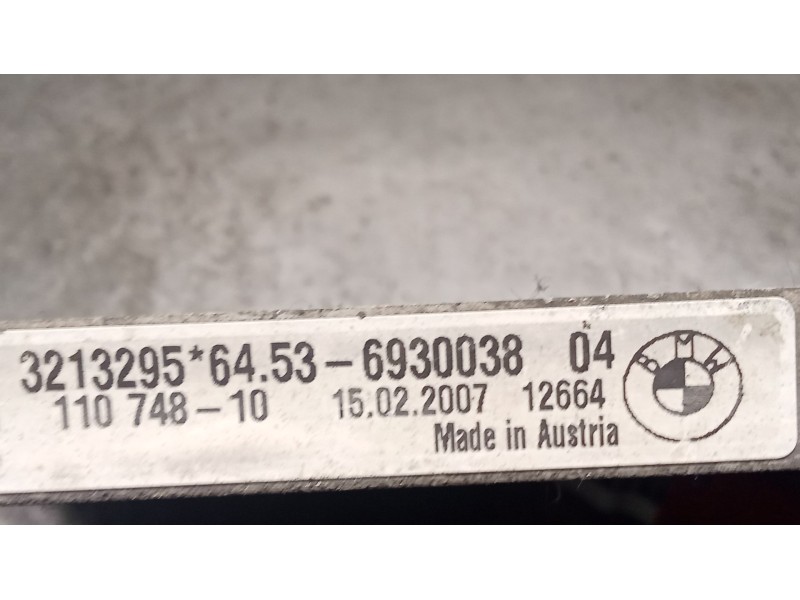 Recambio de condensador / radiador aire acondicionado para bmw 1 (e87) 116 i referencia OEM IAM 321329564536930038  05