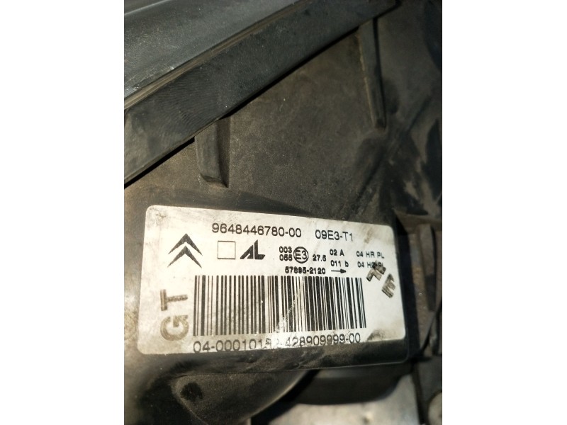 Recambio de faro izquierdo para citroën xsara (n1) 2.0 hdi 90 referencia OEM IAM 9648446780  