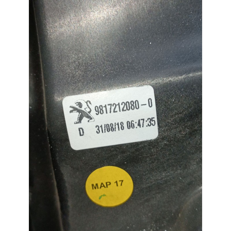 Recambio de elevalunas delantero derecho para peugeot partner furgoneta/monovolumen (k9) 1.6 bluehdi 75 referencia OEM IAM 98172