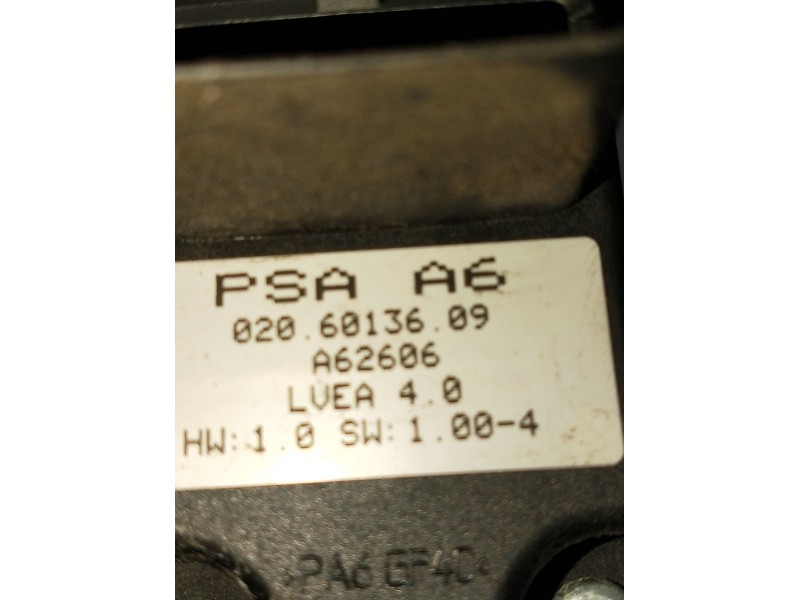 Recambio de elevalunas delantero izquierdo para citroën c2 (jm_) 1.4 hdi referencia OEM IAM 0206013609 A62606 5P