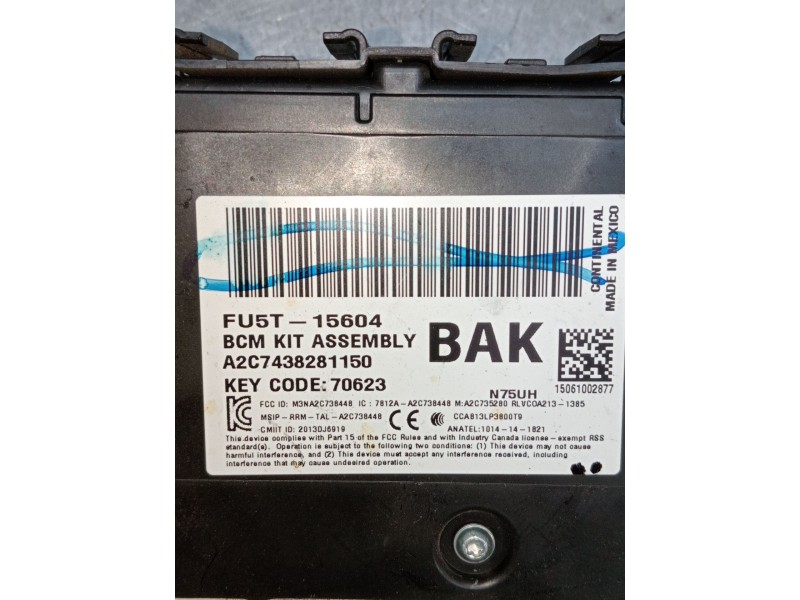 Recambio de caja reles / fusibles para ford s-max (cj, wa6) 2.0 tdci referencia OEM IAM A2C7438281150 FU5T15604 A2C735280