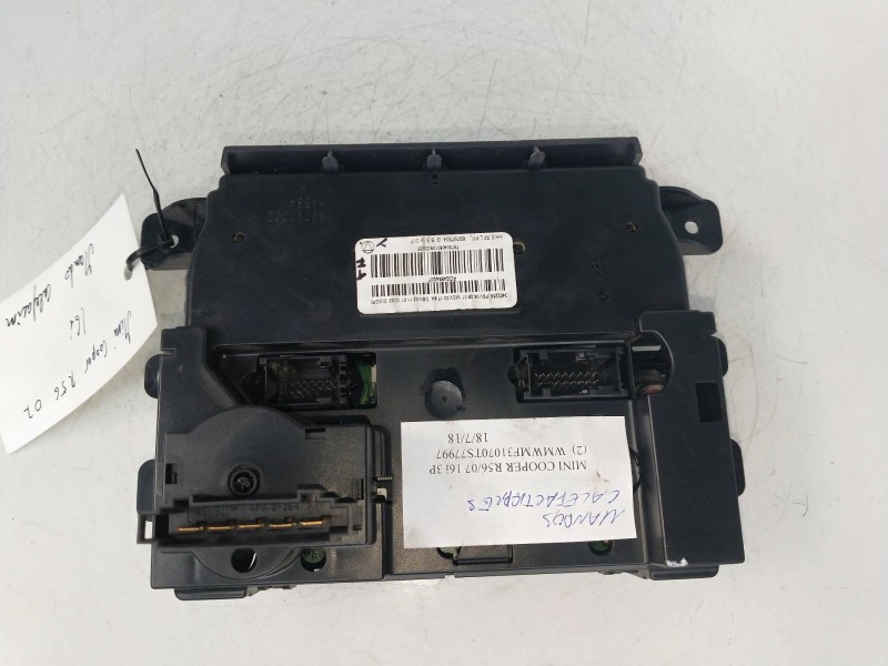 Recambio de mando calefaccion / aire acondicionado para mini mini (r56) cooper referencia OEM IAM 69797304G  