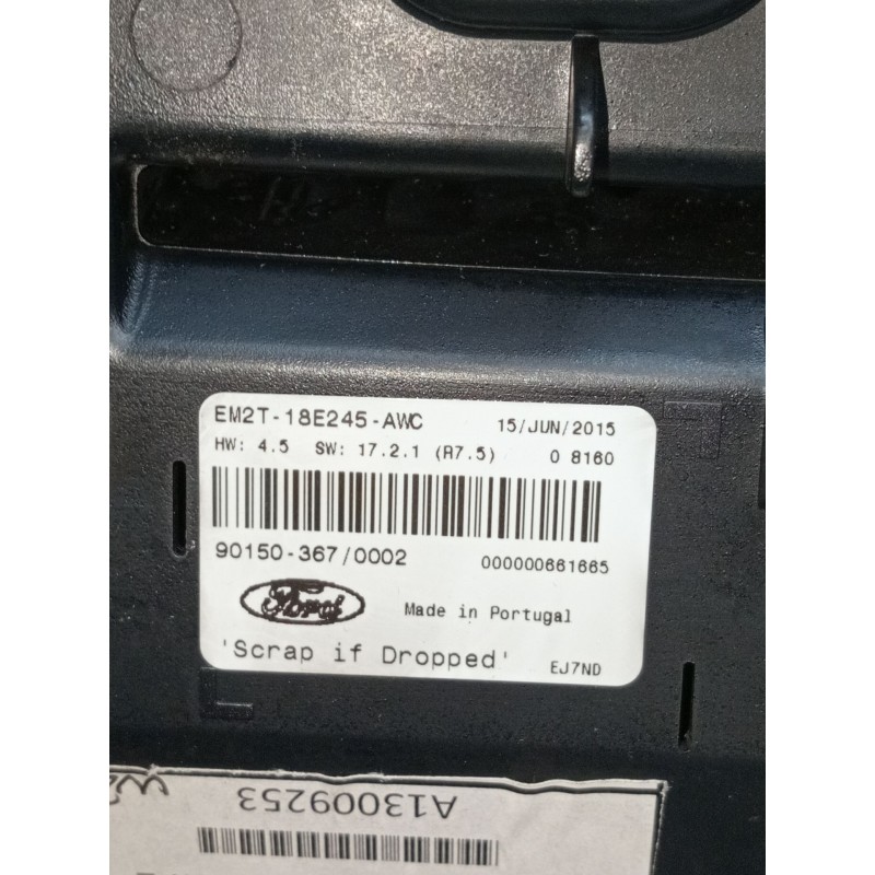Recambio de mando calefaccion / aire acondicionado para ford s-max (cj, wa6) 2.0 tdci referencia OEM IAM EM2T18E245AWC 901503670