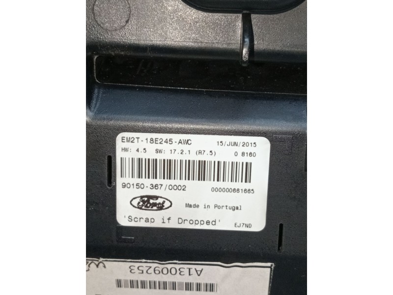 Recambio de mando calefaccion / aire acondicionado para ford s-max (cj, wa6) 2.0 tdci referencia OEM IAM EM2T18E245AWC 901503670