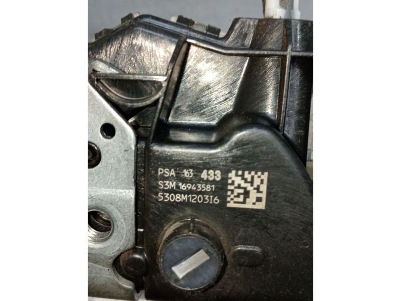 Recambio de motor cierre centralizado delantero derecho para peugeot partner furgoneta/monovolumen (k9) 1.6 bluehdi 75 referenci