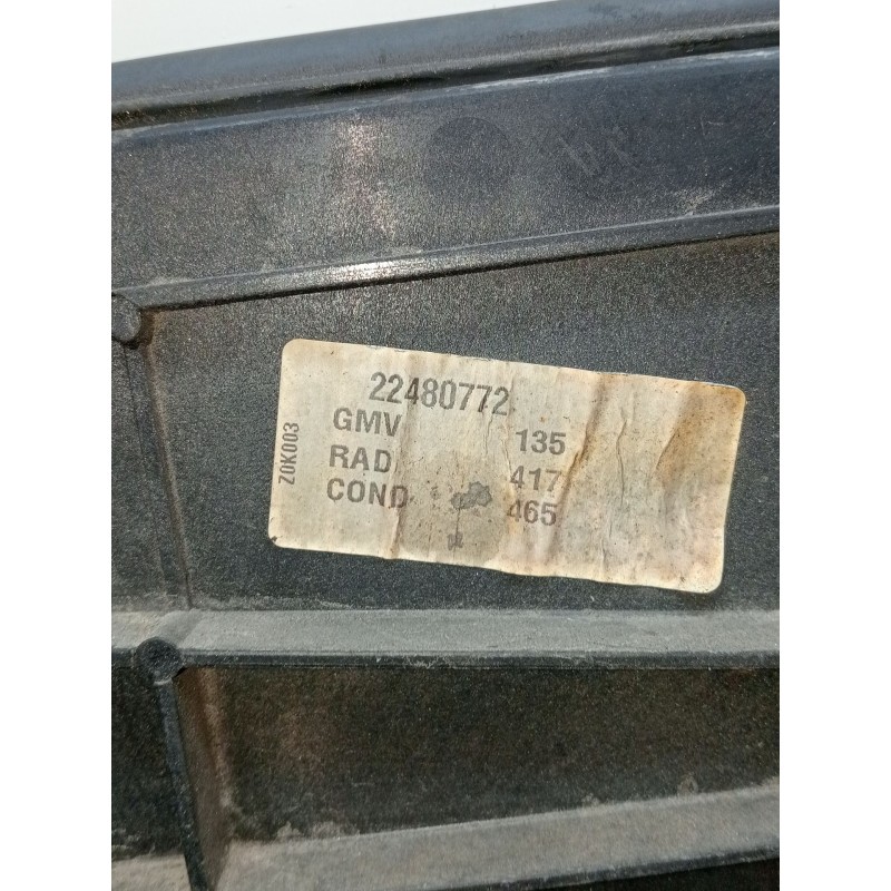 Recambio de electroventilador para peugeot partner furgoneta/monovolumen (k9) 1.6 bluehdi 75 referencia OEM IAM 9806313580  