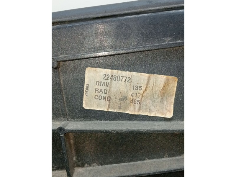 Recambio de electroventilador para peugeot partner furgoneta/monovolumen (k9) 1.6 bluehdi 75 referencia OEM IAM 9806313580  