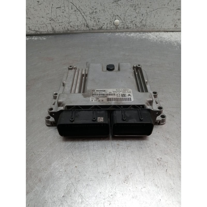 Recambio de centralita motor uce para peugeot partner furgoneta/monovolumen (k9) 1.6 bluehdi 75 referencia OEM IAM 0281034189 98